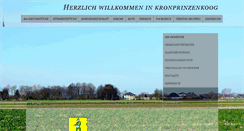 Desktop Screenshot of kronprinzenkoog.de